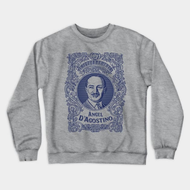 Ángel D'Agostino (in blue) Crewneck Sweatshirt by Lisa Haney